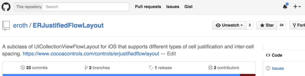 ERJustifiedFlowLayout for iOS